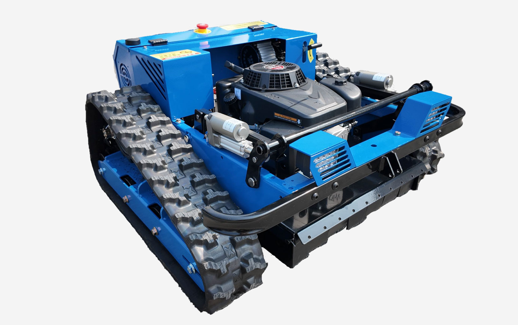 YM-550 Brushless Gasoline Remote Control Tracked Mower: Professional Terrain Mowing Solution