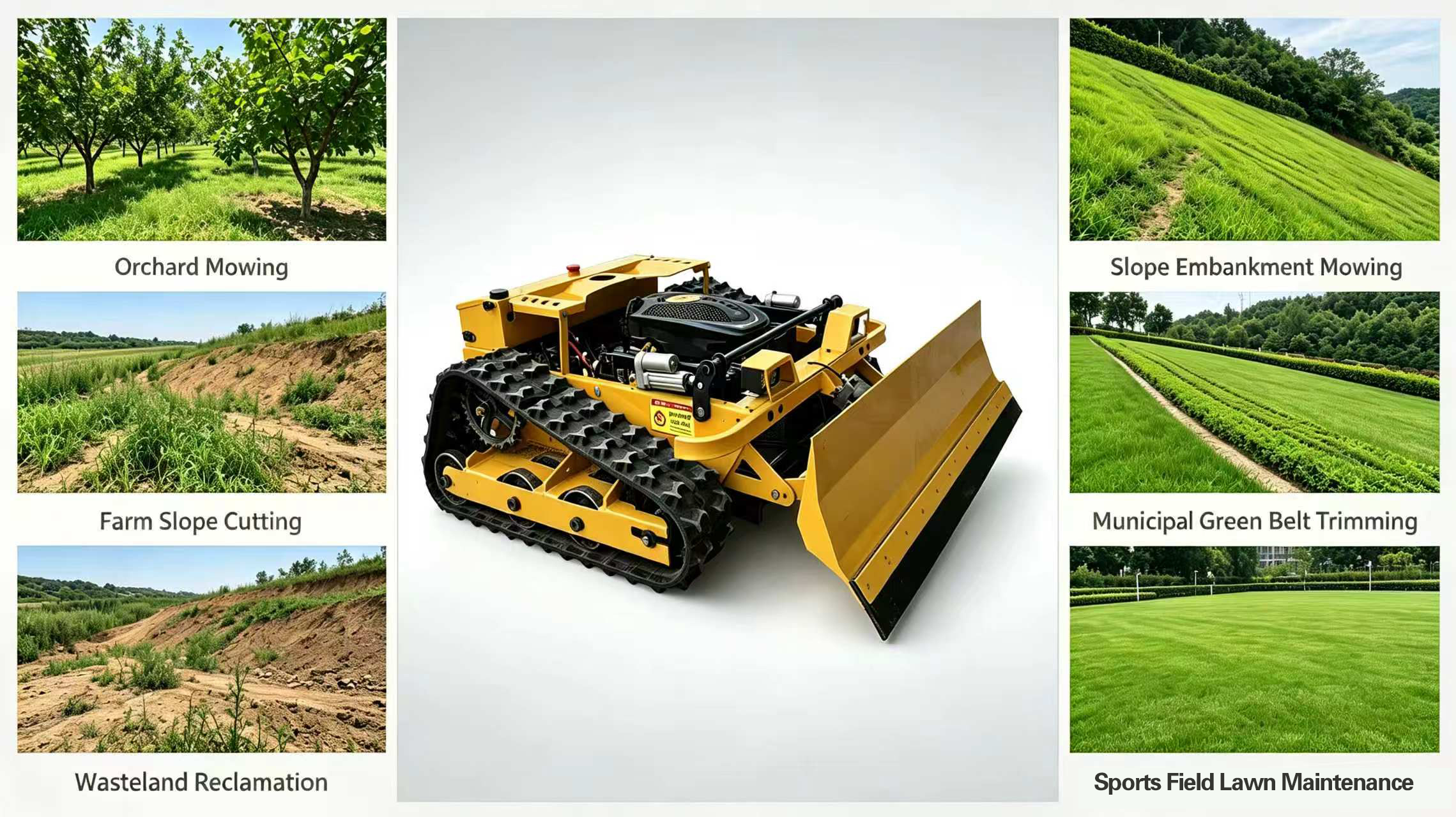 TONKEN Remote Control Mowers: Key Advantages Over Mainstream Models